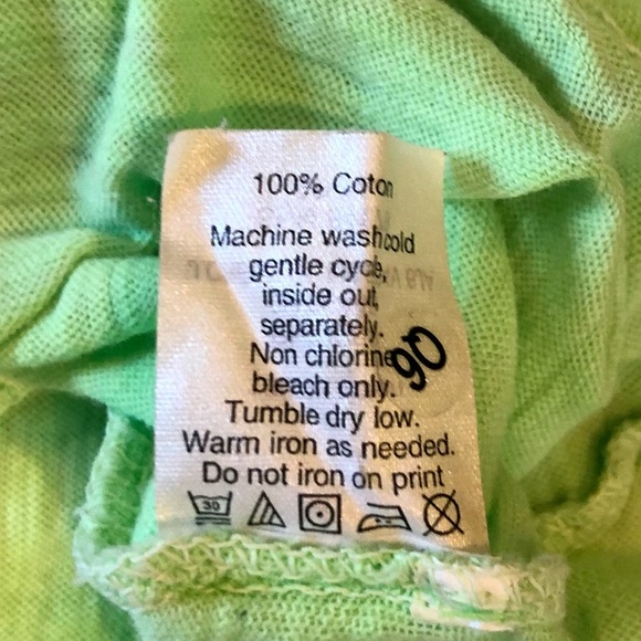 J. Crew Neon Green t shirt XS - Picture 3 of 6